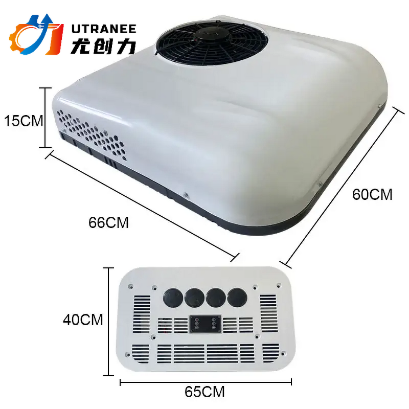 Split Parking Air Conditioner Factory - 12V/24V for Truck Van RV Bus