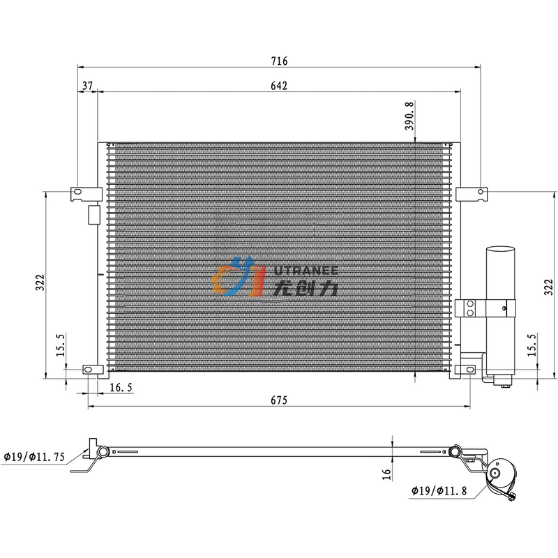 Auto AC Condenser Factory - OEM for Buick Excelle & Chevrolet Optra