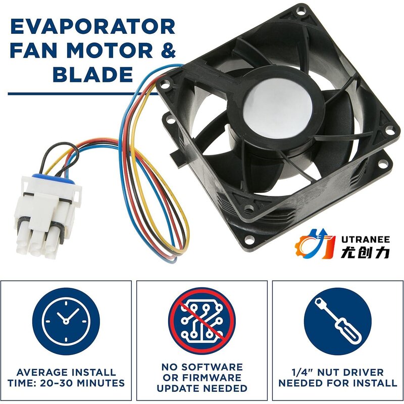 Universal Small Refrigerator Fan Manufacturer - DC 13.6V 4 Lines USB