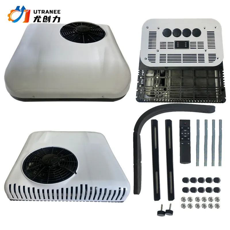 Split Parking Air Conditioner Factory - 12V/24V for Truck Van RV Bus