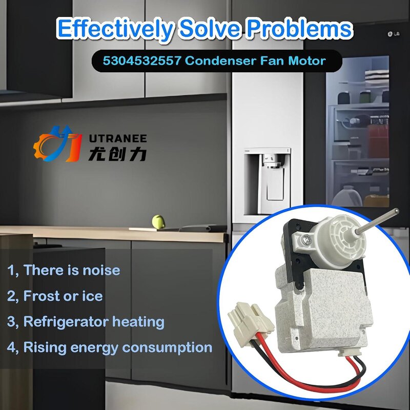 HVAC DC Fan Motor Manufacturer - 12V New for Refrigerator Evaporator