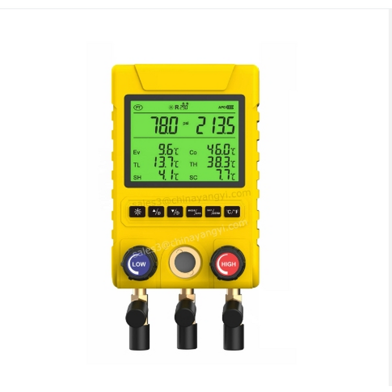 Digital Refrigerant Pressure Gauge Factory - MG-100 Extra Large Display