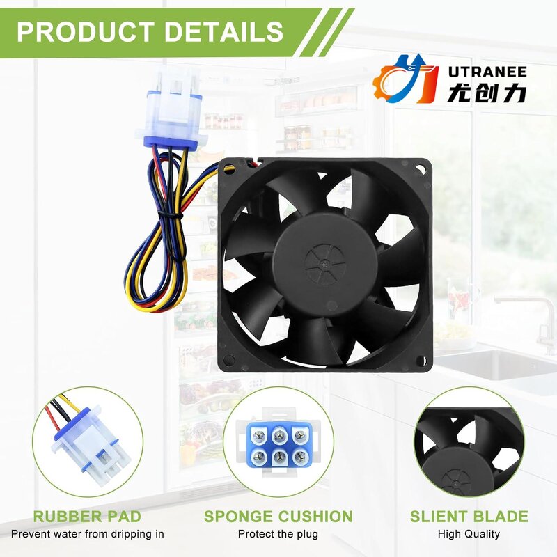 DC Evaporator Motor Fan Manufacturer - 14V for Household HVAC System