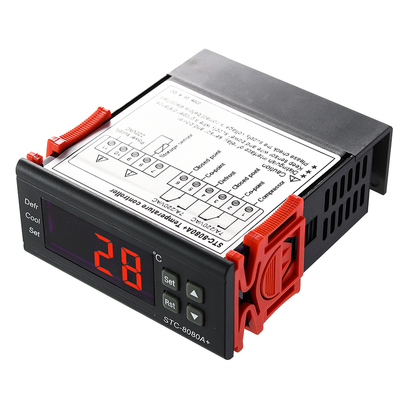 Digital Temperature Controller Manufacturer - STC-1000 for Car AC Systems