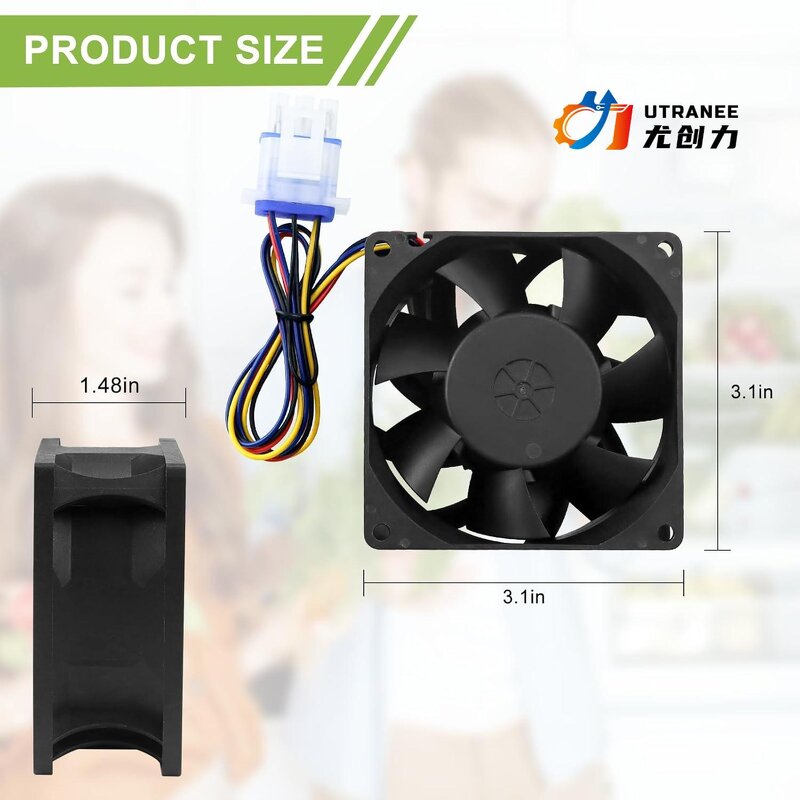 DC Evaporator Motor Fan Manufacturer - 14V for Household HVAC System