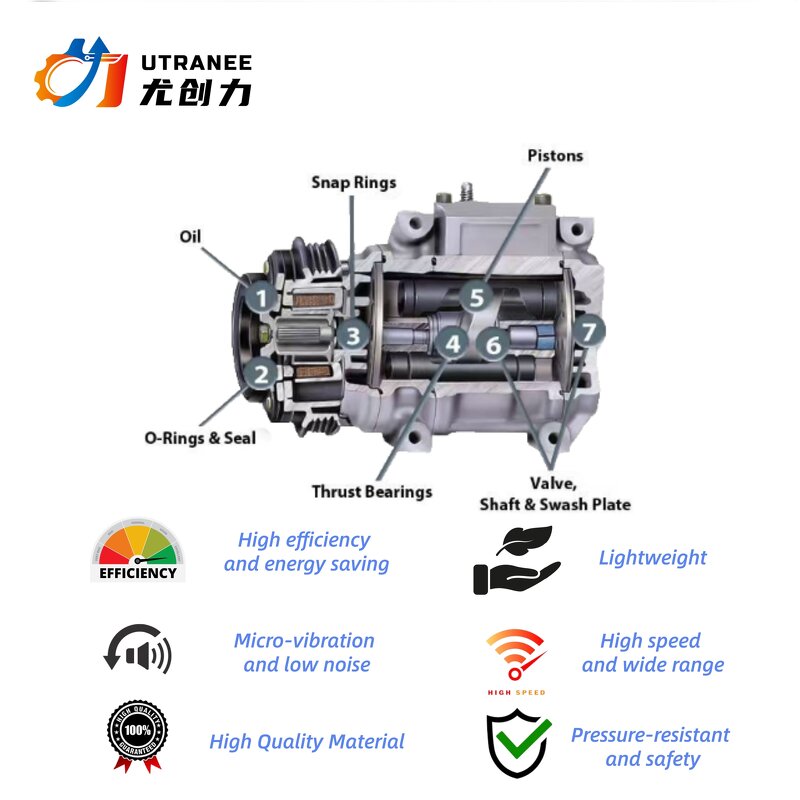 Auto AC Compressor Factory - For Toyota Hilux Vigo Pickup Diesel