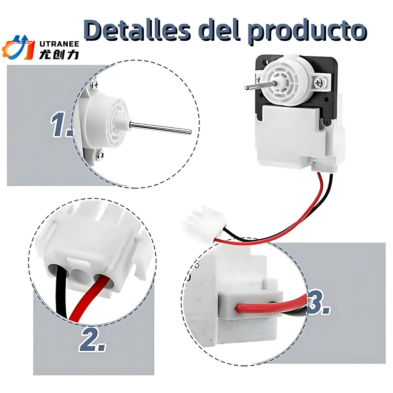 General Refrigerator Fan Motor Manufacturer - 115V 2.6W 60Hz for Home