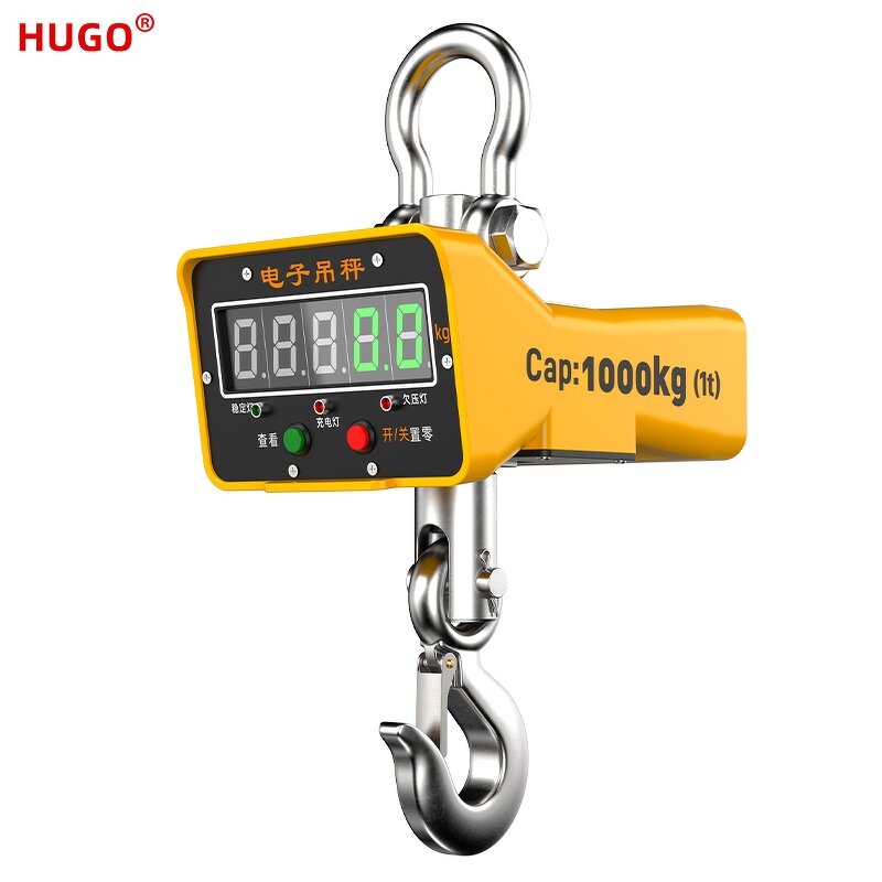Digital Hanging Scale Supplier - 500-2000kg Crane Hook Scale