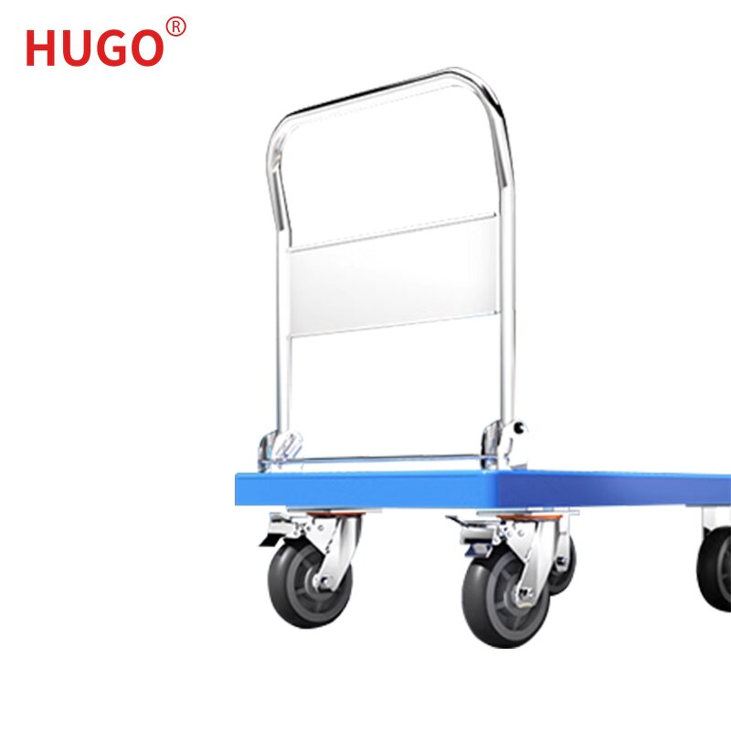 Folding Hand Cart Factory - Cargo Platform Trolley for Goods