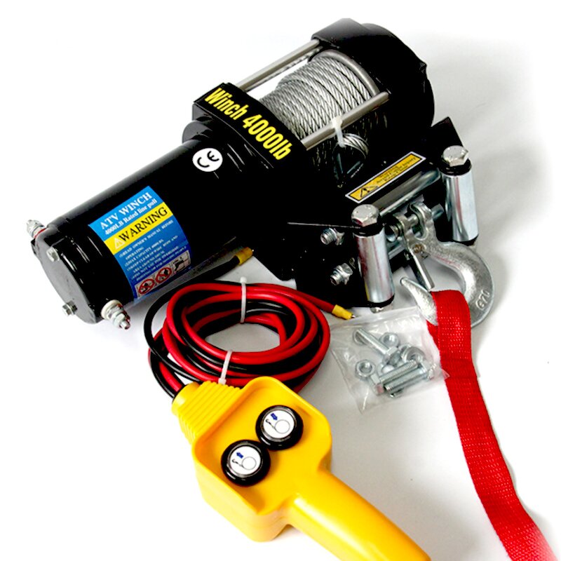 Electric Winch Manufacturer - 1 Ton Capstan 12V/24V Portable Winch