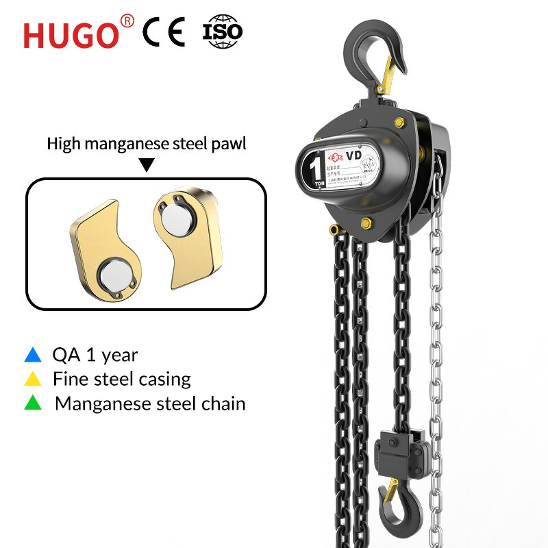Manual Crane Supplier - Portable 3 Ton 500kg Chain Hoist
