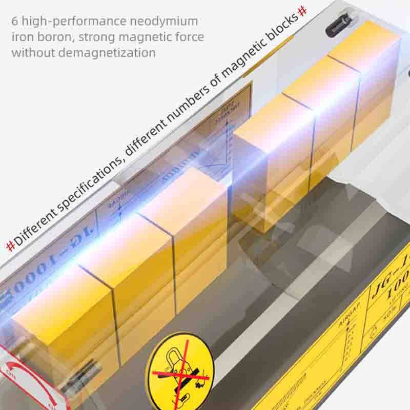 Permanent Magnetic Lifter Supplier - 400kg Crane Magnet with Handle