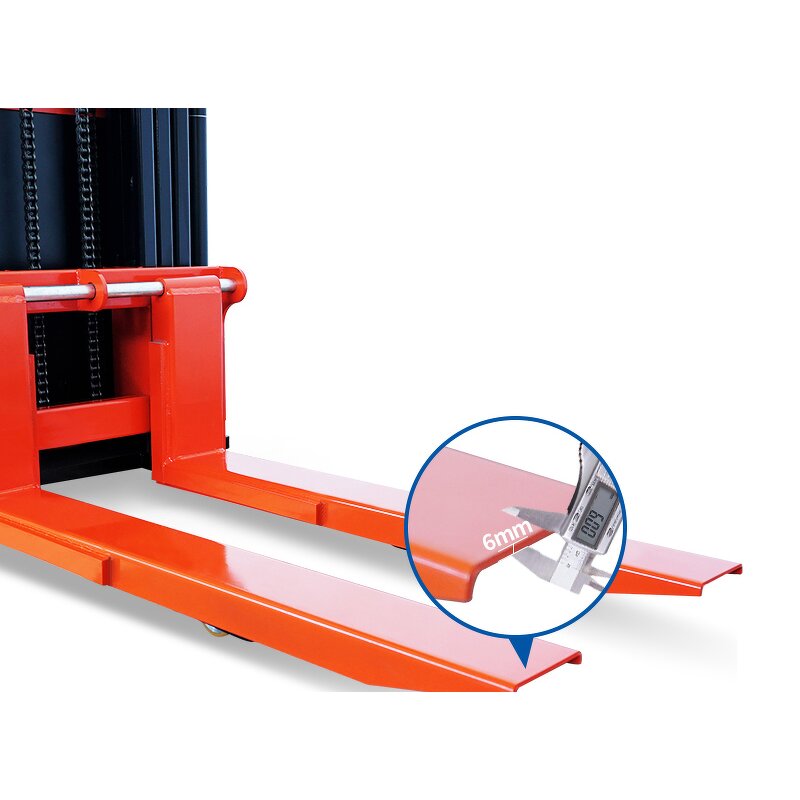 Electric Reach Stacker Factory - 2 Ton 8m Big Battery Stacker