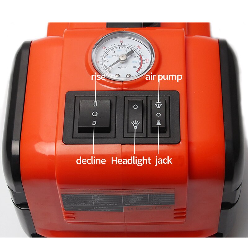 Electric Car Jack Factory - 5 Ton 12V 3 in 1 Hydraulic Jack