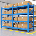 Warehouse storage shelf