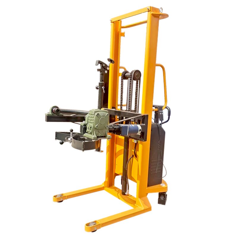 Electric Drum Stacker Manufacturer - 450kg Semi Electric Drum Tipper