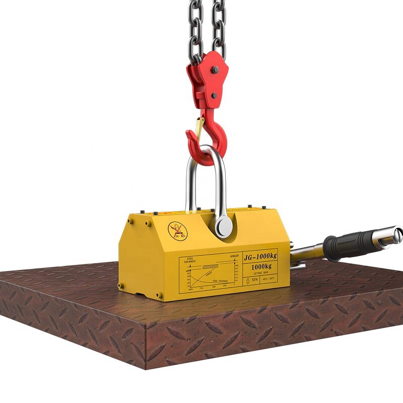 Magnetic Lifting Clamp Factory - Manual Permanent Magnet for Cranes