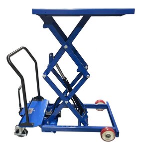 Portable Scissor Lift Manufacturer - 2 Ton 1000kg Manual Lift Cart