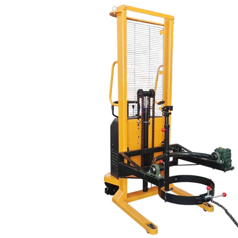 Electric Drum Stacker Manufacturer - 450kg Semi Electric Drum Tipper