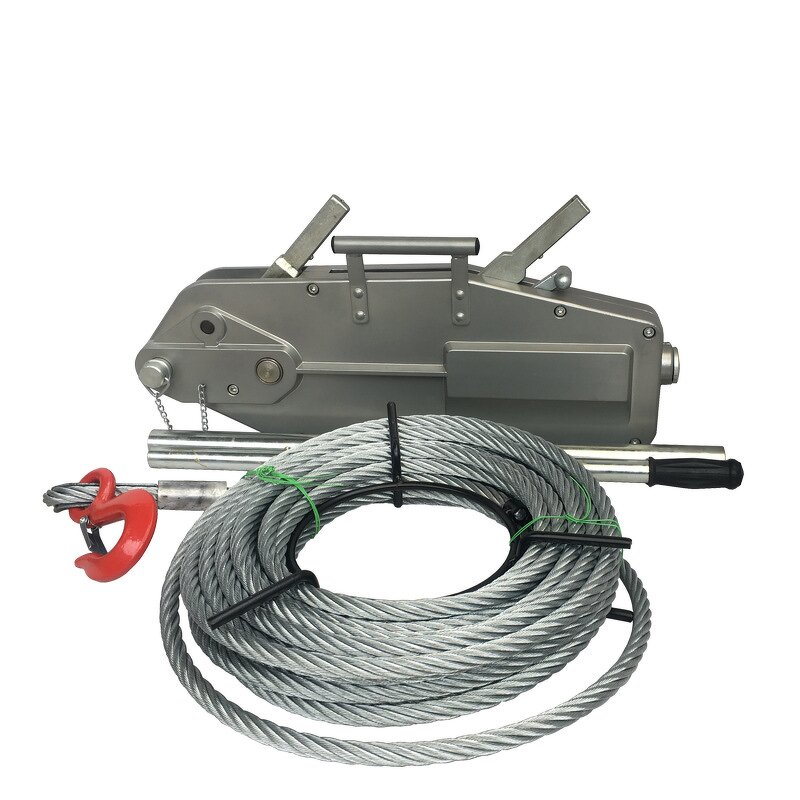 Manual Cable Puller Supplier - 0.8 Ton Light Wire Rope Winch