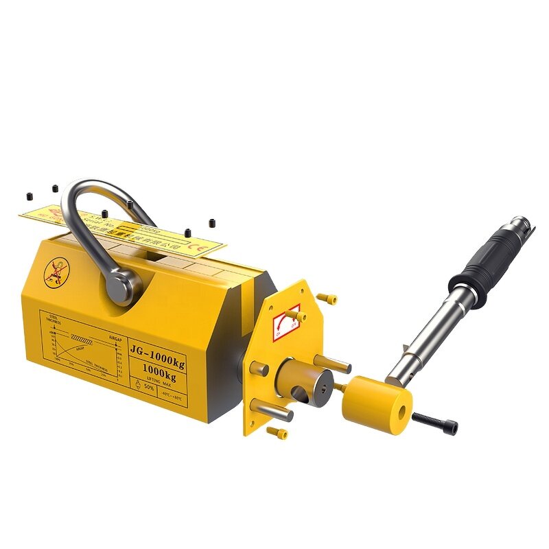 Magnetic Lifting Clamp Factory - Manual Permanent Magnet for Cranes