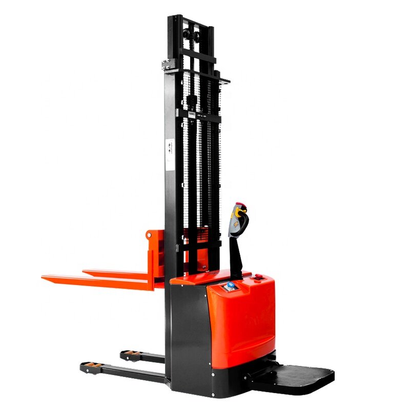 Electric Reach Stacker Factory - 2 Ton 8m Big Battery Stacker