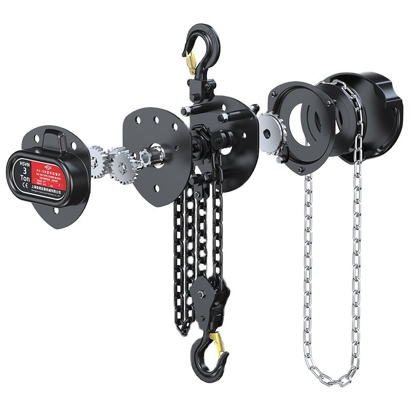 Manual Chain Hoist Factory - Portable Construction Block Hoist