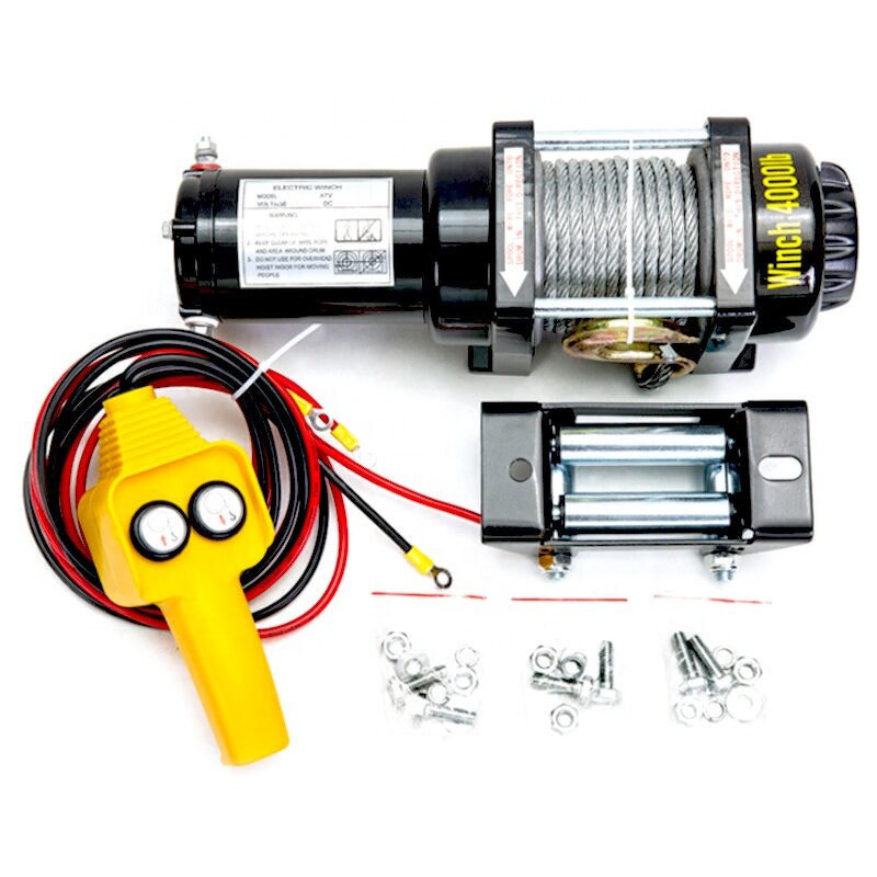 Electric Winch Manufacturer - 3 Ton 25000Lbs 12 Volt Remote Winch
