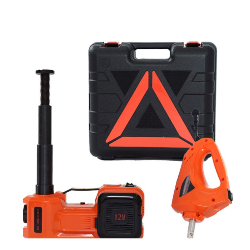 Electric Car Jack Kit Factory - 5 Ton 3 in 1 with Impact Wrench