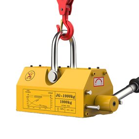 Permanent Magnetic Lifter Supplier - 400kg Crane Magnet with Handle