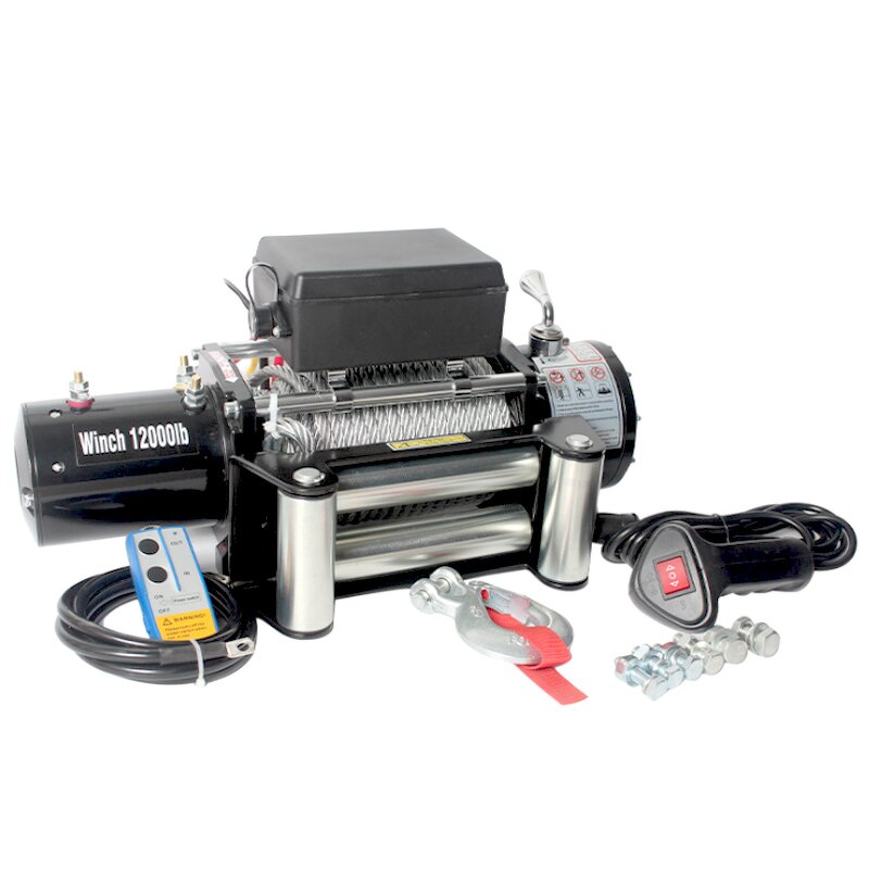 Electric Winch Factory - 12 Volt 100Kg Truck Crane with Remote