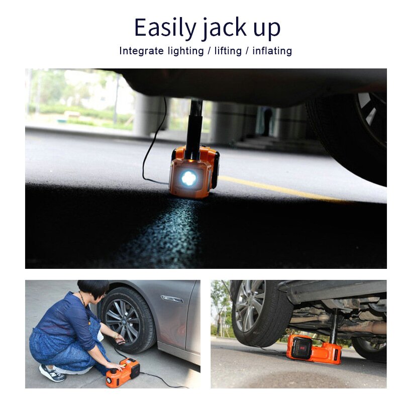 Electric Car Jack Factory - Portable 5 Ton Emergency Tool Kit