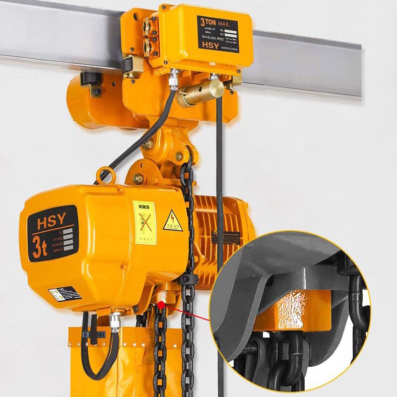 Electric Chain Hoist Factory - 1 Ton 110V Winch with Remote