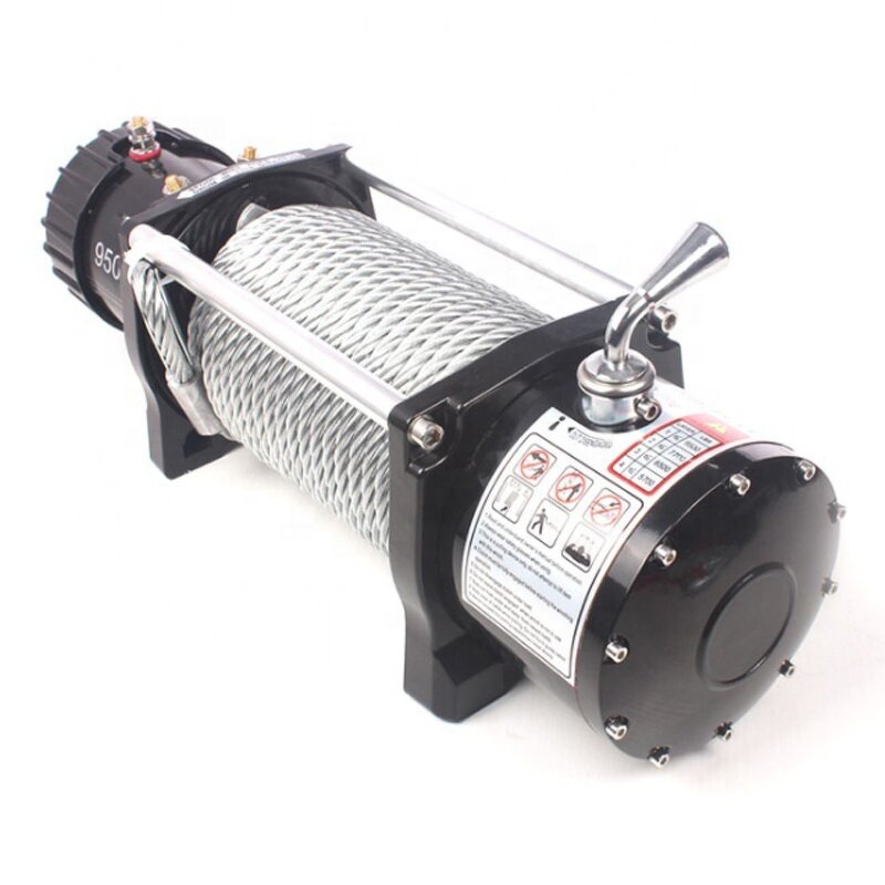 Electric Winch Factory - 220V/12V 3000Kg Mini Remote Control Winch