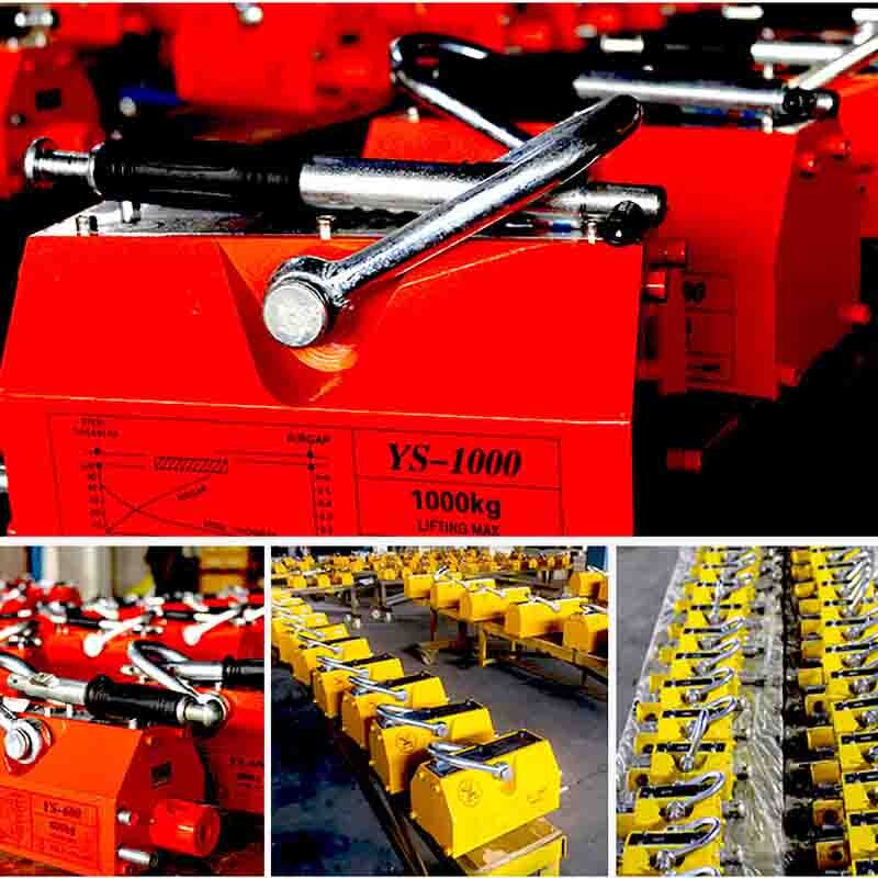 Permanent Magnetic Lifter Supplier - 400kg Crane Magnet with Handle