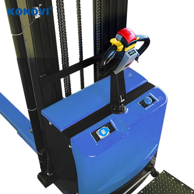 Electric Pallet Stacker Manufacturer - 1 Ton Walkie Forklift