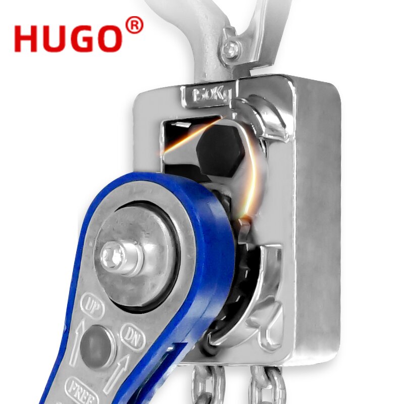 Hand Lever Chain Hoist Supplier - 50kg Traction Iron Light Hoist