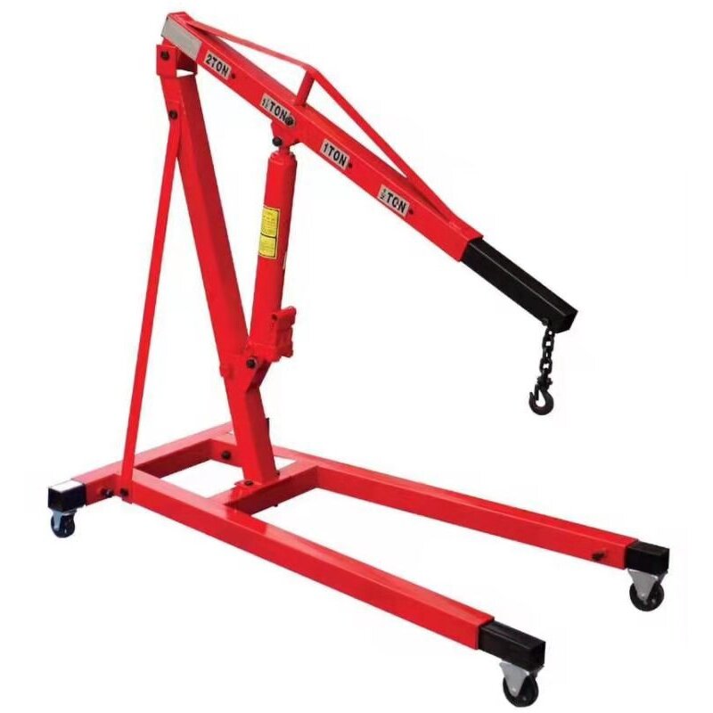 Hydraulic Workshop Crane Supplier - 1-3 Ton Portable Engine Hoist