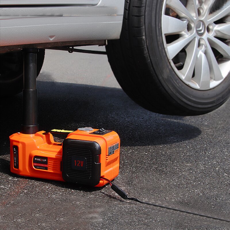 Electric Car Jack Factory - 5 Ton 12V Hydraulic 3 in 1 Kit