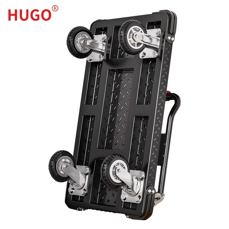 Folding Hand Cart Factory - Cargo Platform Trolley for Goods