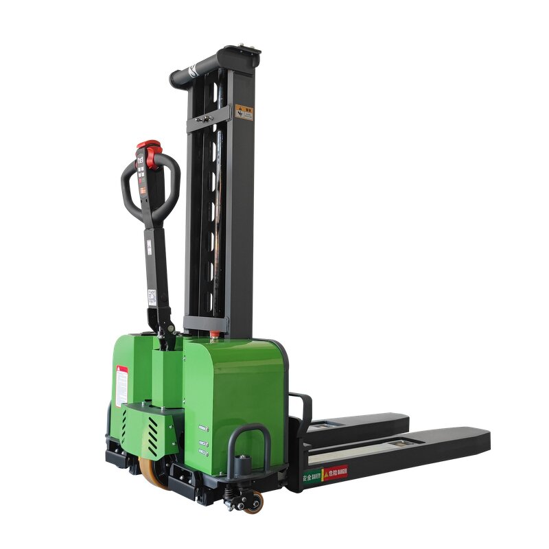 Self Load Pallet Truck Factory - 1000kg Full Electric Stacker