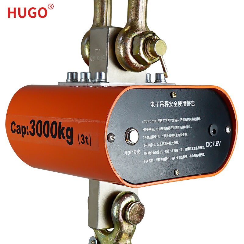 Digital Crane Scale Factory - 5000kg Hanging Weight Hook with Remote