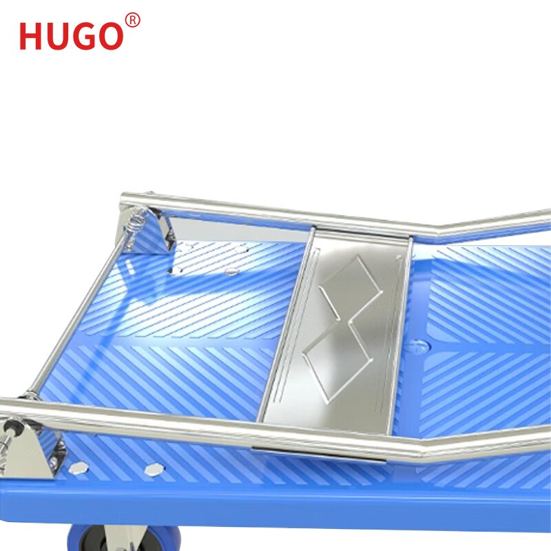 Folding Hand Cart Factory - Cargo Platform Trolley for Goods