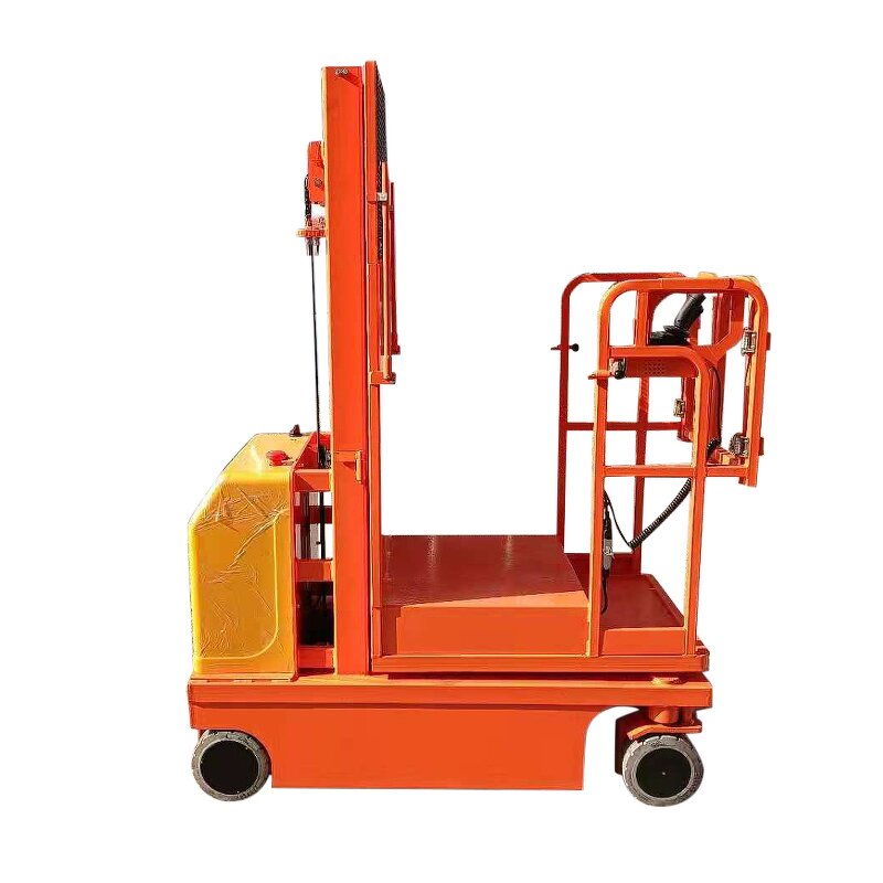 Electric Order Picker Factory - 300kg 2.7 to 4.5m Man up Lift Platform