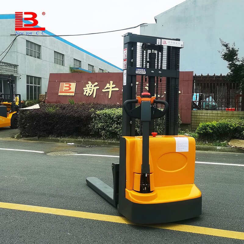 Walking Electric Stacker Manufacturer - 1 to 2 Ton Hydraulic New Stacker