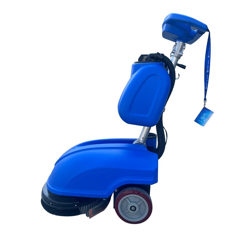Hand Push Floor Scrubber Factory - Walk Behind Electric Cleaning Machine