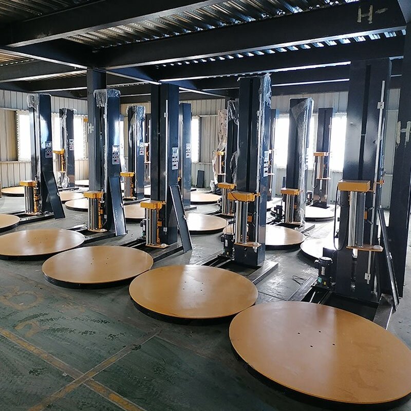 Pallet Film Wrapping Machine Manufacturer - AC Motor 1650mm Pre-stretch