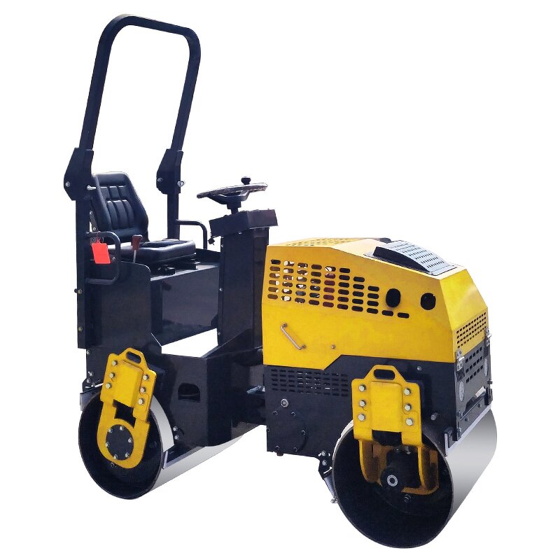 Mini Road Roller Manufacturer - 1 to 3 Ton Double Drum Diesel Engine