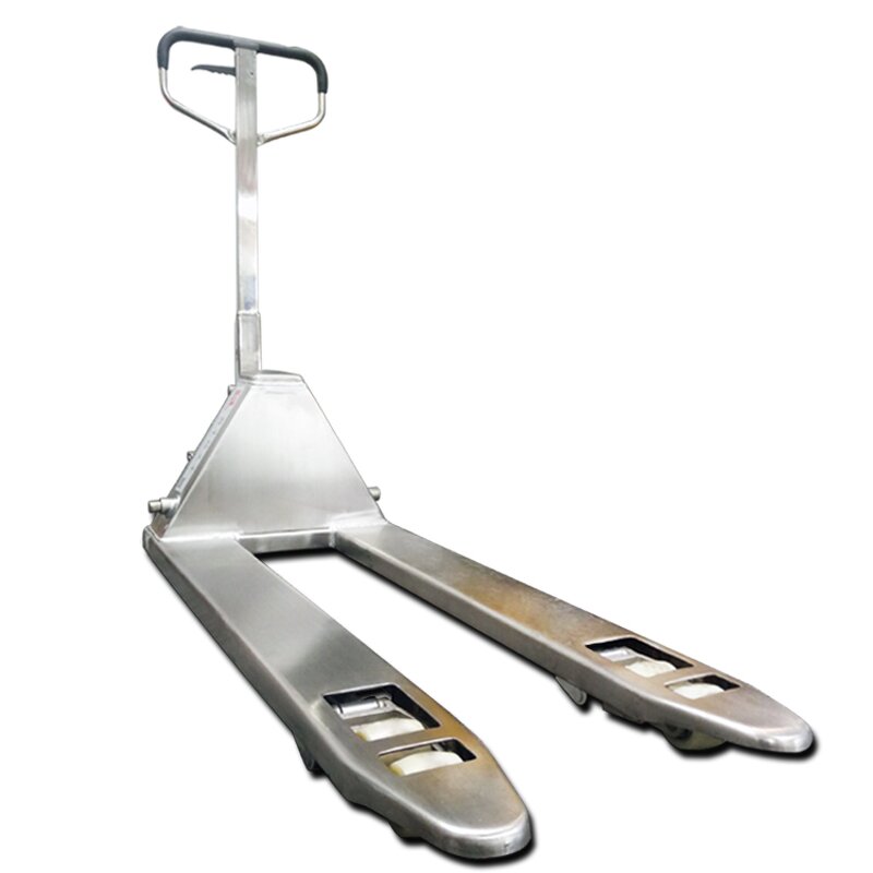 Hand Pallet Truck Factory - Price with Stainless Steel 304 Brake