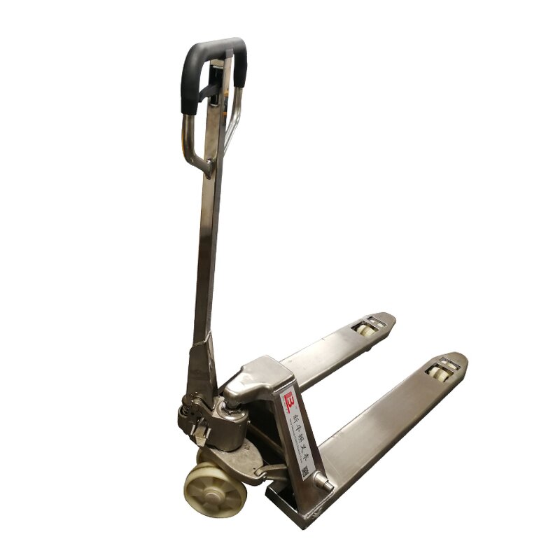 Hand Pallet Truck Factory - Price with Stainless Steel 304 Brake